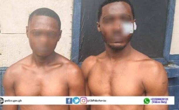 Two arrested over robbery and murder of 20-year-old at Tweapease-Aboo