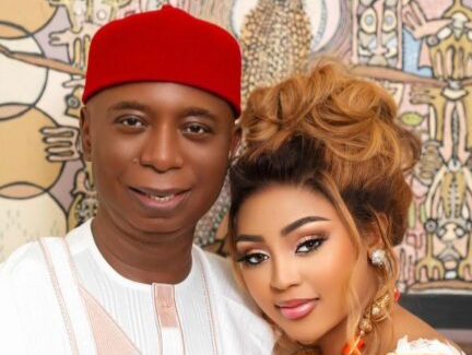 Regina Daniels allegedly beaten by husband