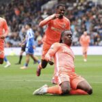 Ghanain star Thomas-Asante's first half brace fires Coventry City to Championship summit