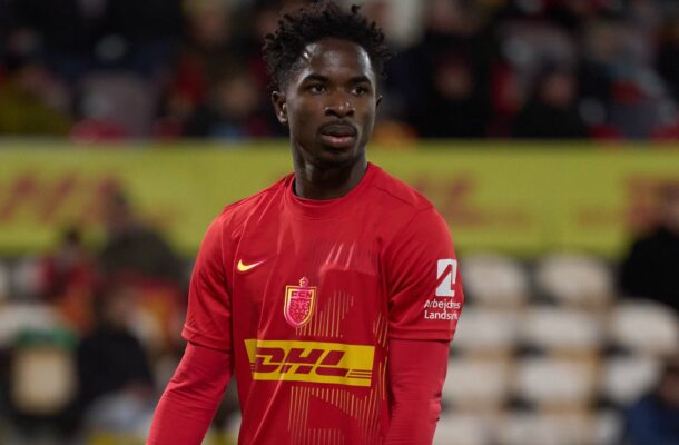 Ghanain teenager Prince Amoako Junior on target in FC Nordsjaeland loss to OB