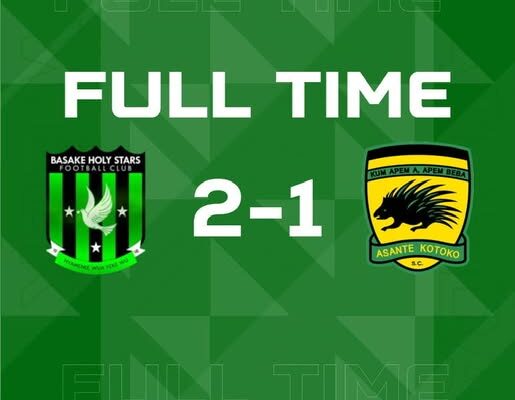 GPL: Asante Kotoko unbeaten run truncated after a late loss to Holy Stars in Anyinase