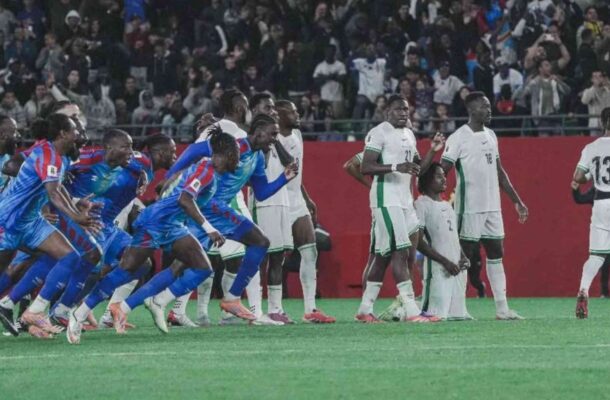 2026 FIFAWCQ: DR Congo stun Nigeria in penalty shootout to reach intercontinental playoffs