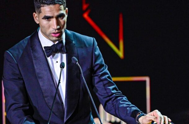 2025 CAF Awards: Achraf Hakimi honoured as African footballer of the year: “A proud moment for me”