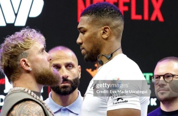 Anthony Joshua declares war on Jake Paul in high-stakes December bout
