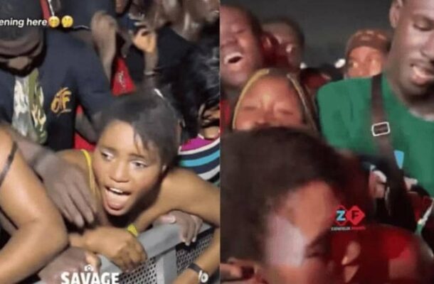 Mystery ‘atopa trio’ viral video hijacks Wendy Shay concert