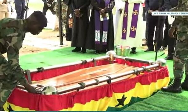 Former first lady Nana Konadu Agyeman-Rawlings laid to rest