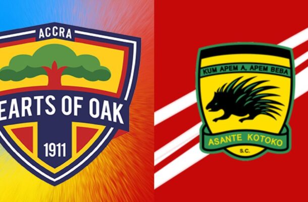 Accra set for fiery showdown as Hearts of Oak host Asante Kotoko in GPL super clash