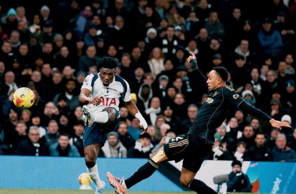 Mohammed Kudus scores but Spurs fall short to Fulham