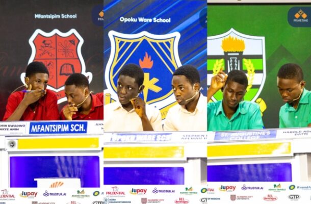 Mfantsipim, Opoku Ware, and St. Augustine’s College clash in 2025 NSMQ grand finale