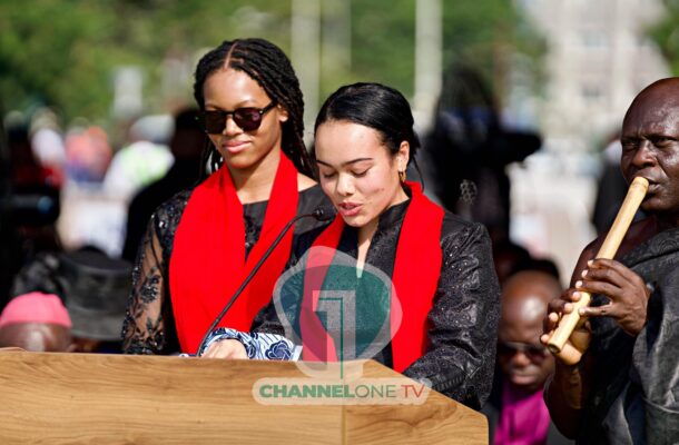 Nana Konadu’s grandchildren remember her as their hero at emotional funeral tribute