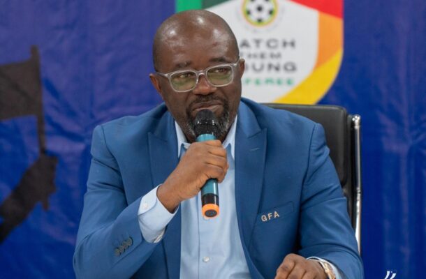 GFA Boss Kurt Okraku outlines major progress in refereeing development