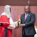 Mahama swears in Paul Baffoe-Bonnie as Ghana’s new chief justice