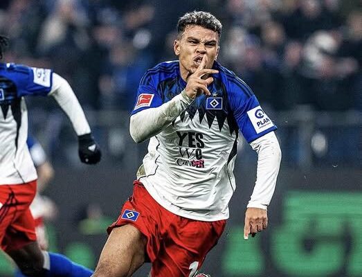 Ransford Yeboah scores in Hamburger SV hauling of Groningen in a 9-goal thriller
