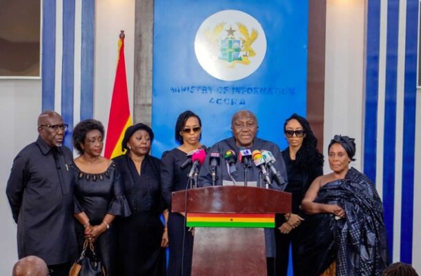 Family announces final funeral rites for former first lady Nana Konadu Agyeman-Rawlings