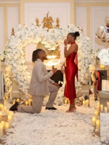 Antoine Semenyo proposes to Jordeen Buckley after leaving Black Stars camp