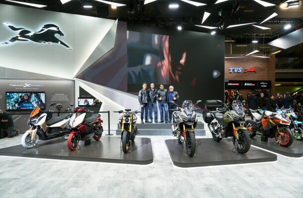 Its Global Vision on Show, TVS Motor Company Makes a Stellar Debut at EICMA