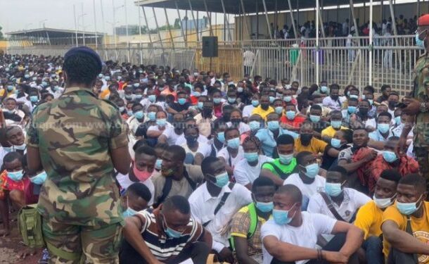 GAF resumes recruitment today; daily intake capped at 1,200