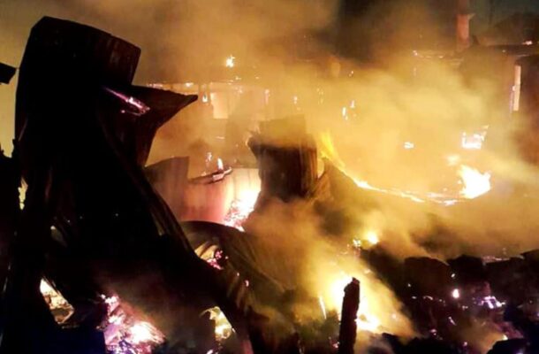 Swift response by Larteh firefighters saves home from major destruction