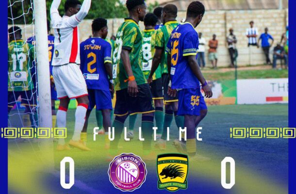GPL: Asante Kotoko held by Vision FC in a goalless stalemate in Tema