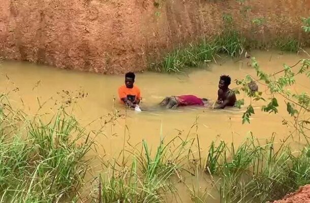 Two arrested after body of 28-year-old man found in abandoned pit at Amansie West