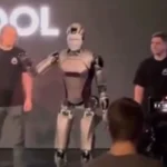 Russia’s First Humanoid Robot with AI Crashes Seconds After Debut