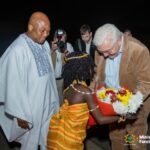German President Frank-Walter Steinmeier arrives in Ghana for three-day state visit