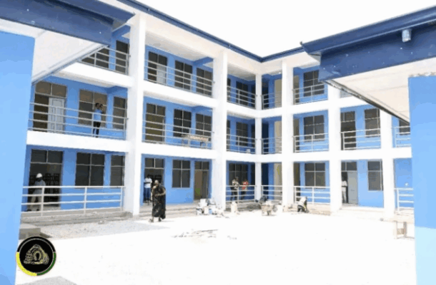 Asantehene hands over 600-bed girls’ dormitory to Sefwi Wiawso Senior High School