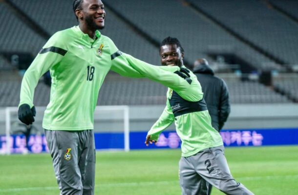 Kirin Cup: Black Stars complete final training session ahead of South Korea clash