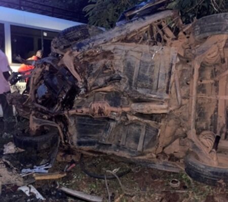 Three dead, 30 injured in brutal Mampong Abuontem head-on crash