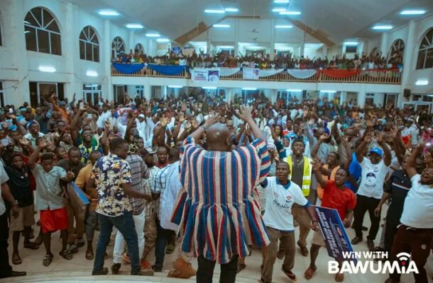 Grand welcome for Bawumia in Wa as he begins tour of the North