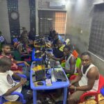 Sam George hails security agencies after 32 alleged cybercriminals are busted in Kasoa