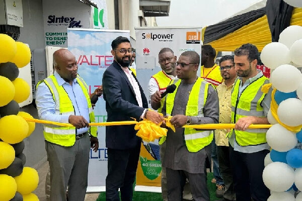 Government unveils 850kWp Solar installation at Sintex tank facility