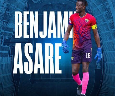 Black Stars number 1 goalkeeper Benjamin Asare nears injury return