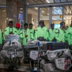 Black Galaxies land in South Africa for friendly against Bafana Bafana