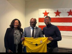GFA President Kurt Okraku Explores strategic partnerships in Washington ahead of 2026 World Cup
