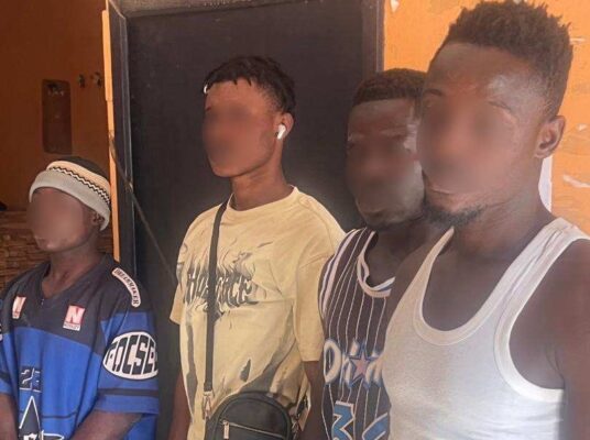 Police crack down on crime in Paga, arrest four and confiscate drugs, gaming machines