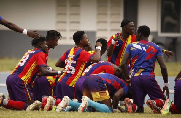 GPL: Hearts of Oak seal victory on Boxing Day against Samartex