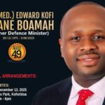 Family holds final funeral rites for ex-Defence Minister, Dr. Omane Boamah