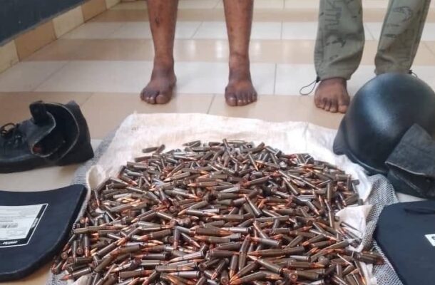 Police intercept bus carrying 2,600 AK-47 ammunition in Ashanti Region