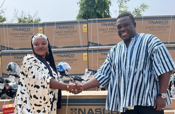 Sam George empowers constituents with tools and financial support