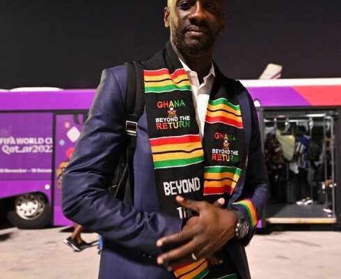 Otto Addo arrives in Washington ahead of crucial World Cup draw