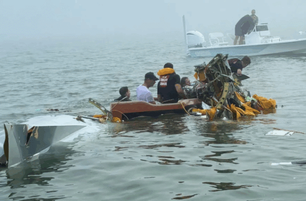 Five dead after plane carrying child burns victim crashes in Texas