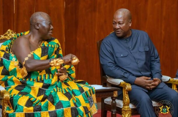 Bawku conflict: Asantehene to update Mahama following breakthrough mediation session