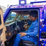 Mahama hands over 40 armoured vehicles to police