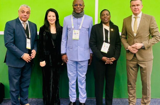 Hon. Kofi Iddie Adams represents Ghana and intervened on behalf of Africa at 2025 World Conference on Doping in Sport in Busan, South Korea