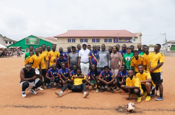 Kofi Adams Foundation hosts biggest edition Yet of Community Football Championship in Jasikan
