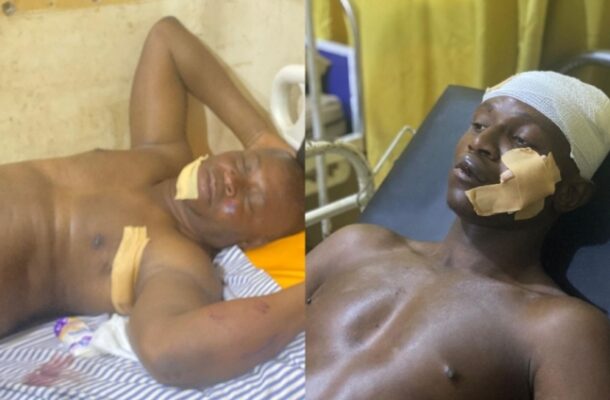 Upper West: Five police officers assaulted, AK-47 rifles stolen by mob in Saawie