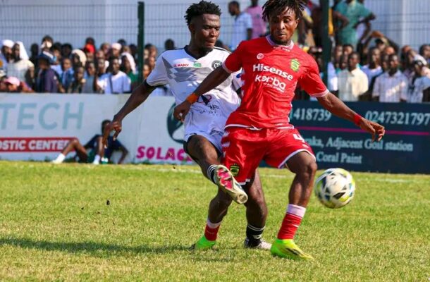 2025/26 GPL: Swedru All Blacks shock Kotoko with 2-1 home win