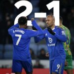 Ayew and Issahaku fire Leicester to dramatic win over West Brom