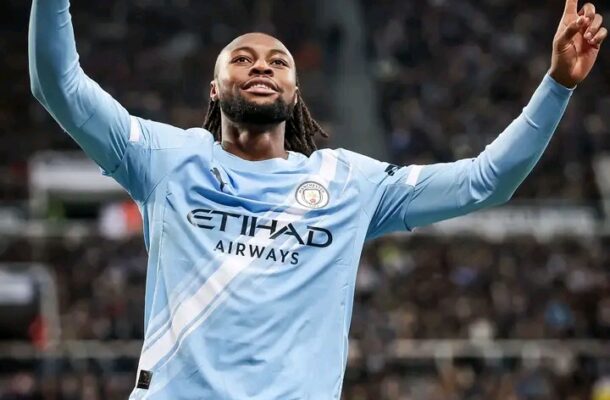 Ghanaian forward Semenyo claims another Man of the Match as Manchester city player